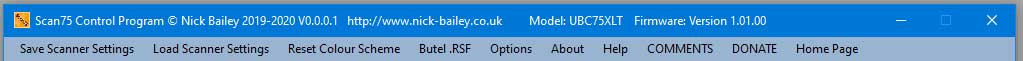 Title and Menu Bar Image