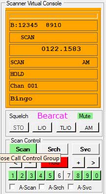 Scanner Virtual Control Image