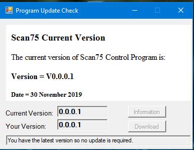 Update Info Image